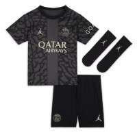 Camisa de Futebol Paris Saint-Germain Achraf Hakimi #2 Equipamento Alternativo Infantil 2023-24 Manga Curta (+ Calças curtas)
